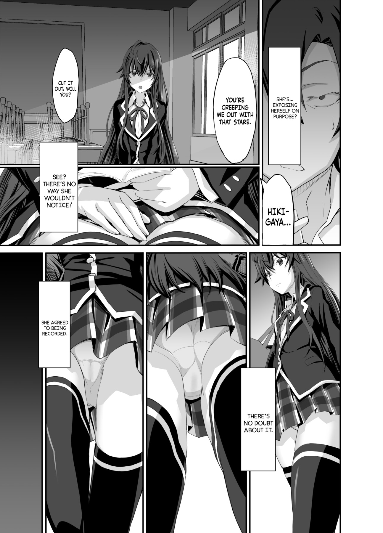 Hentai Manga Comic-My Youth Romantic Comedy is Over and I'm Still a Virgin.-Read-7